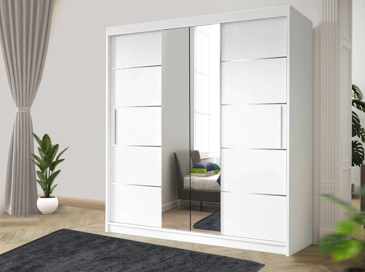 Oslo Sliding Wardrobe – Matte Finish