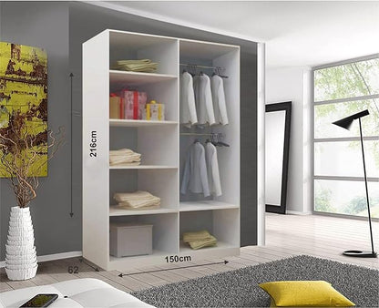 Venice Sliding Wardrobe – Matte Finish