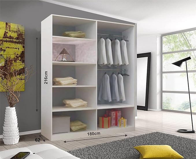 Dallas Sliding Wardrobe – Matte Finish