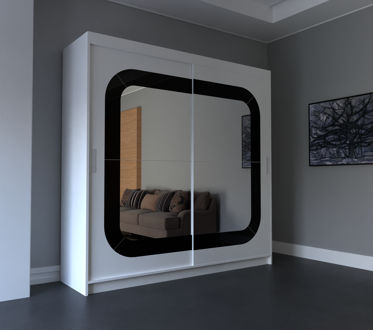 Dallas Sliding Wardrobe – Matte Finish