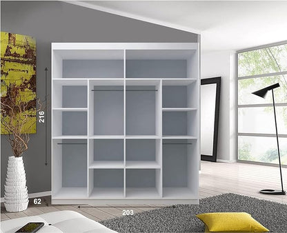 Venice Sliding Wardrobe – Matte Finish