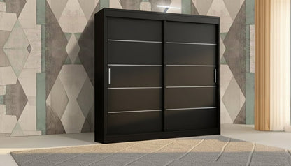 Lyon Type 2 Sliding Wardrobe – Matte Finish