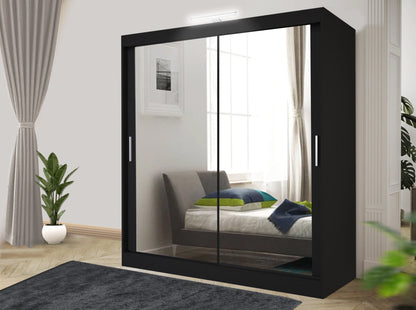 Milan Sliding Wardrobe – Matte Finish