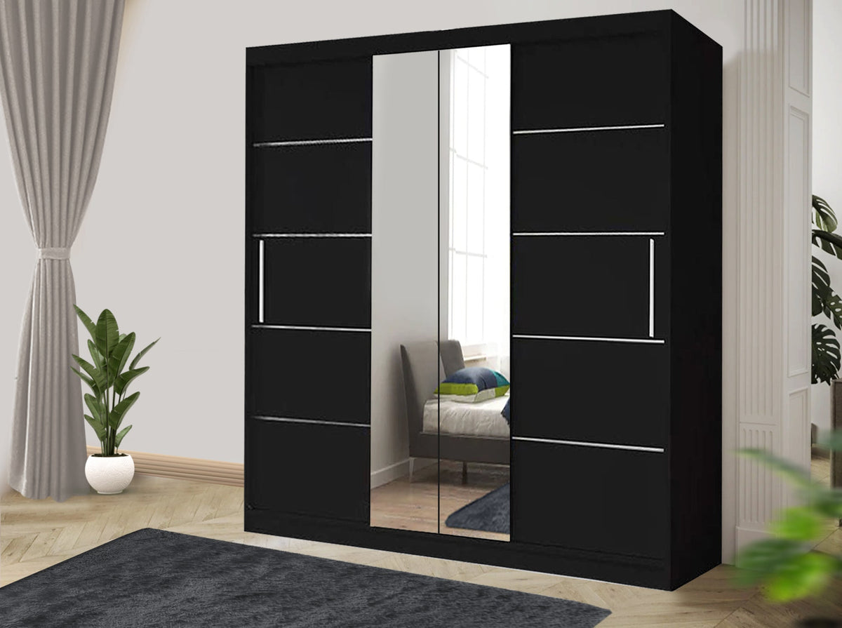 Oslo Sliding Wardrobe – Matte Finish