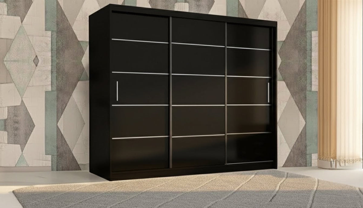 Lyon Type 2 Sliding Wardrobe – Matte Finish
