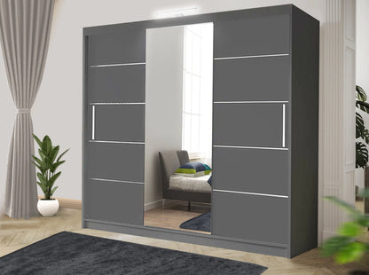 Oslo Sliding Wardrobe – Matte Finish
