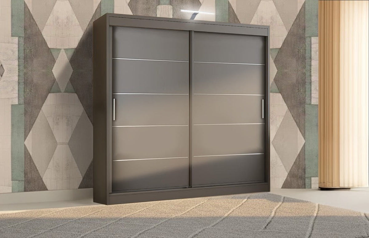 Lyon Type 2 Sliding Wardrobe – Matte Finish
