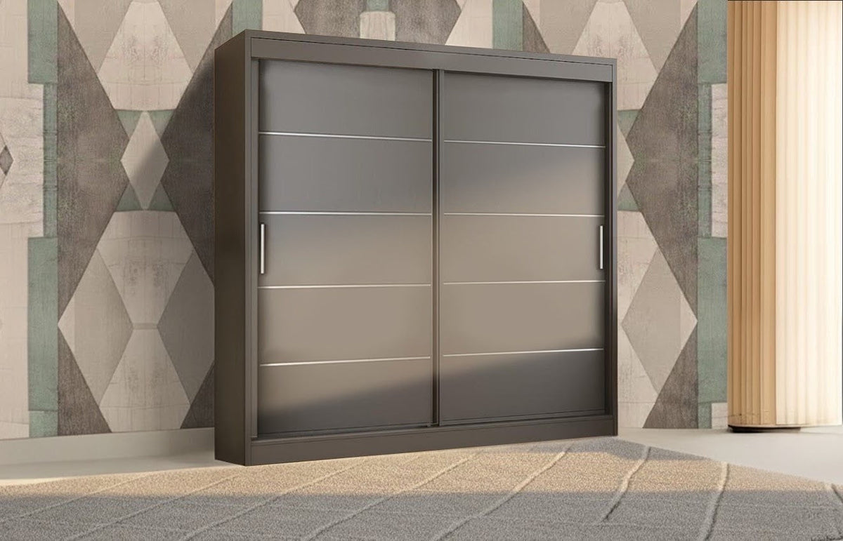 Lyon Type 2 Sliding Wardrobe – Matte Finish