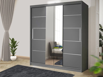 Oslo Sliding Wardrobe – Matte Finish
