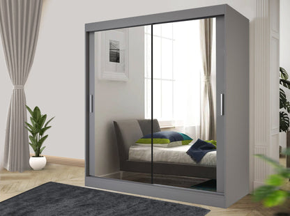 Milan Sliding Wardrobe – Matte Finish