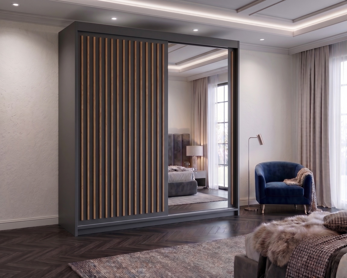 Regal Sliding Wardrobe – Matte Finish
