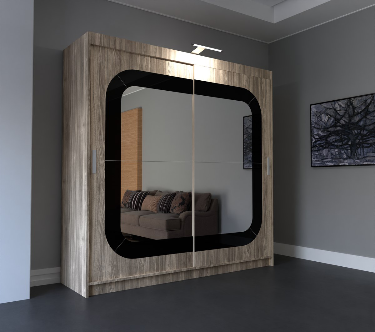 Dallas Sliding Wardrobe – Matte Finish