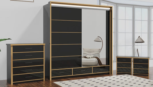 4 Peice Set - Golden Florence