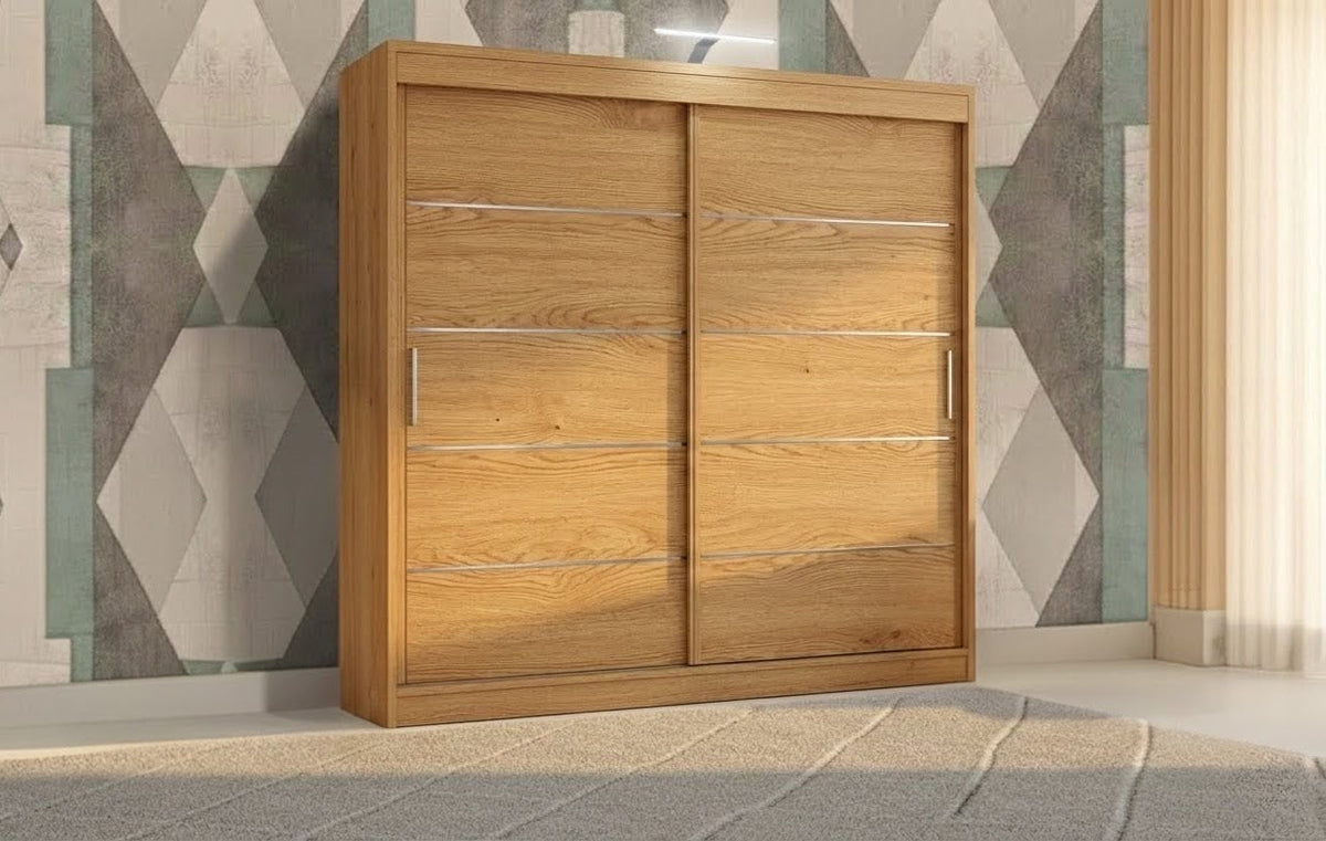 Lyon Type 2 Sliding Wardrobe – Matte Finish