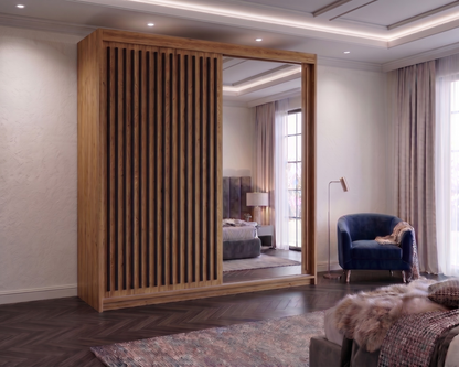 Regal Sliding Wardrobe – Matte Finish