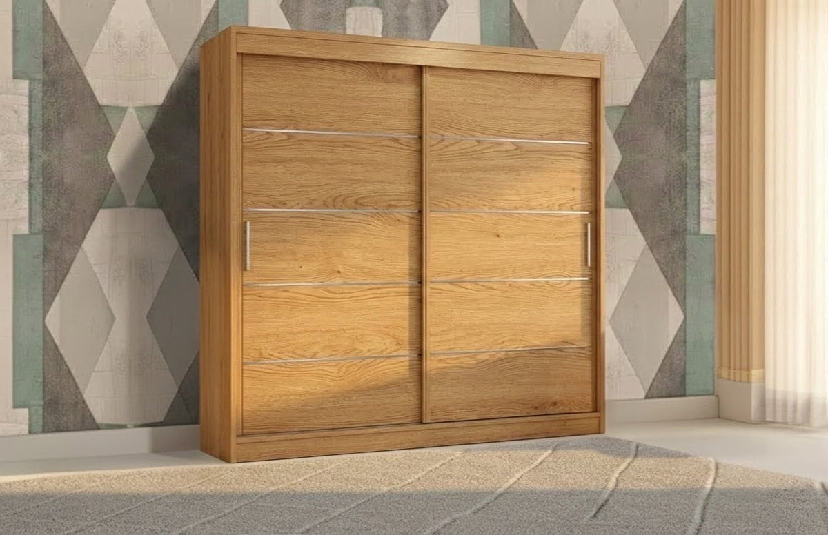 Lyon Type 2 Sliding Wardrobe – Matte Finish