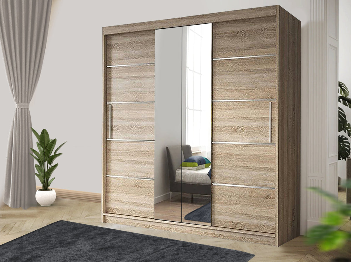 Oslo Sliding Wardrobe – Matte Finish