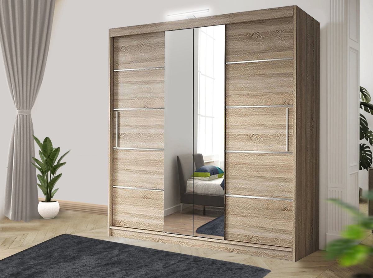Oslo Sliding Wardrobe – Matte Finish