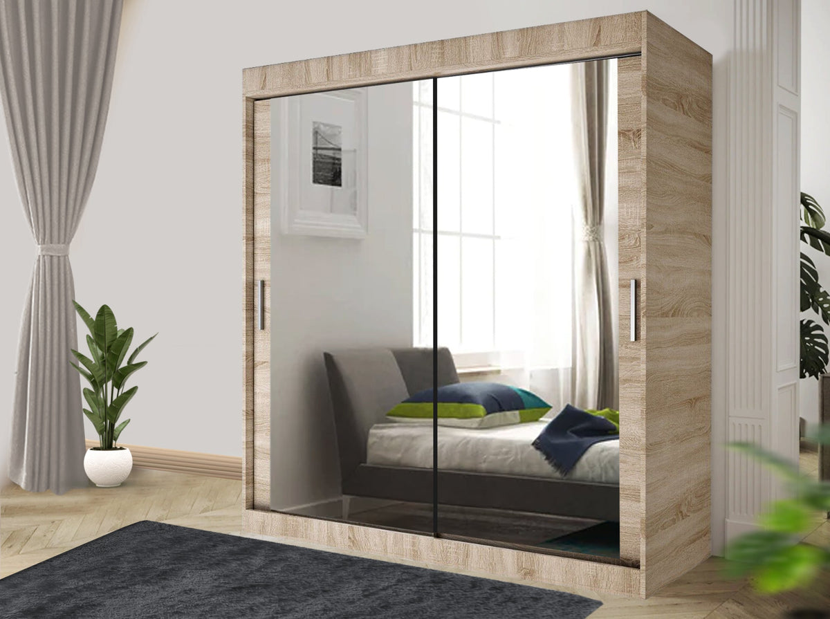 Milan Sliding Wardrobe – Matte Finish