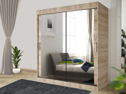 Milan Sliding Wardrobe – Matte Finish