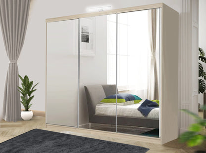Milan Sliding Wardrobe – Matte Finish