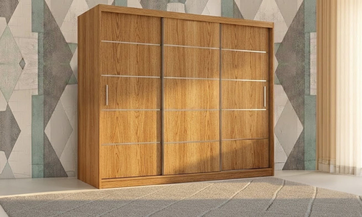 Lyon Type 2 Sliding Wardrobe – Matte Finish