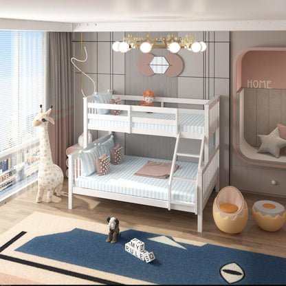 Triple Bunk Bed – Solid Pine (Single over Double)