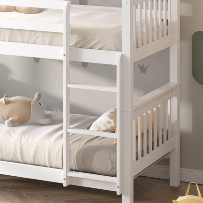 Double Bunk Bed – Solid Pine (Single over Single)