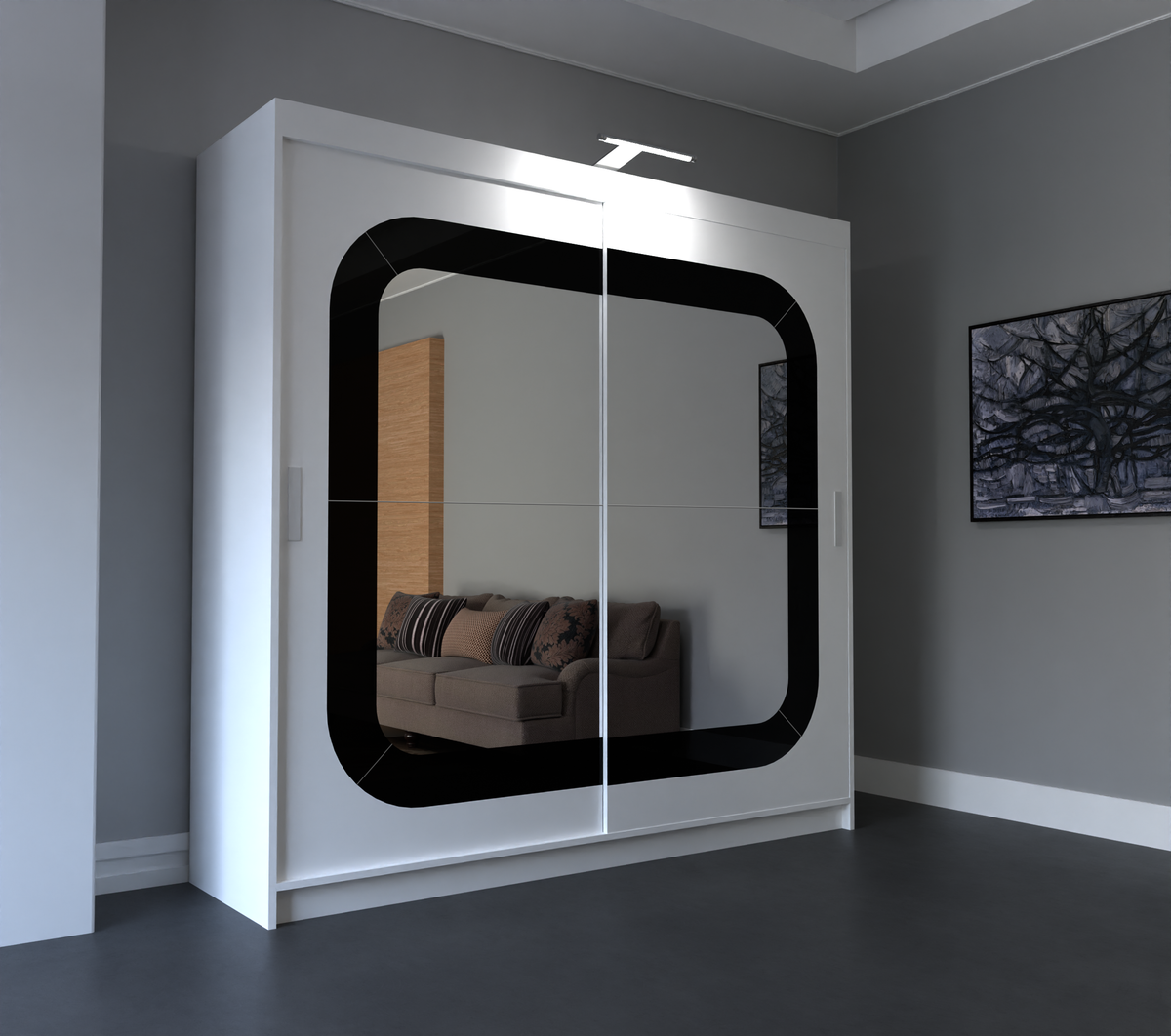 Dallas Sliding Wardrobe – Matte Finish