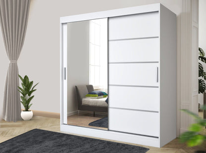 Lyon Sliding Wardrobe – Matte Finish