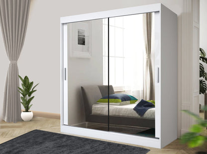 Milan Sliding Wardrobe – Matte Finish