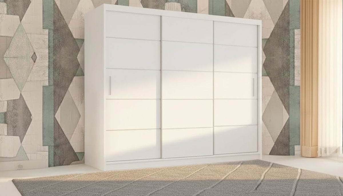 Lyon Type 2 Sliding Wardrobe – Matte Finish