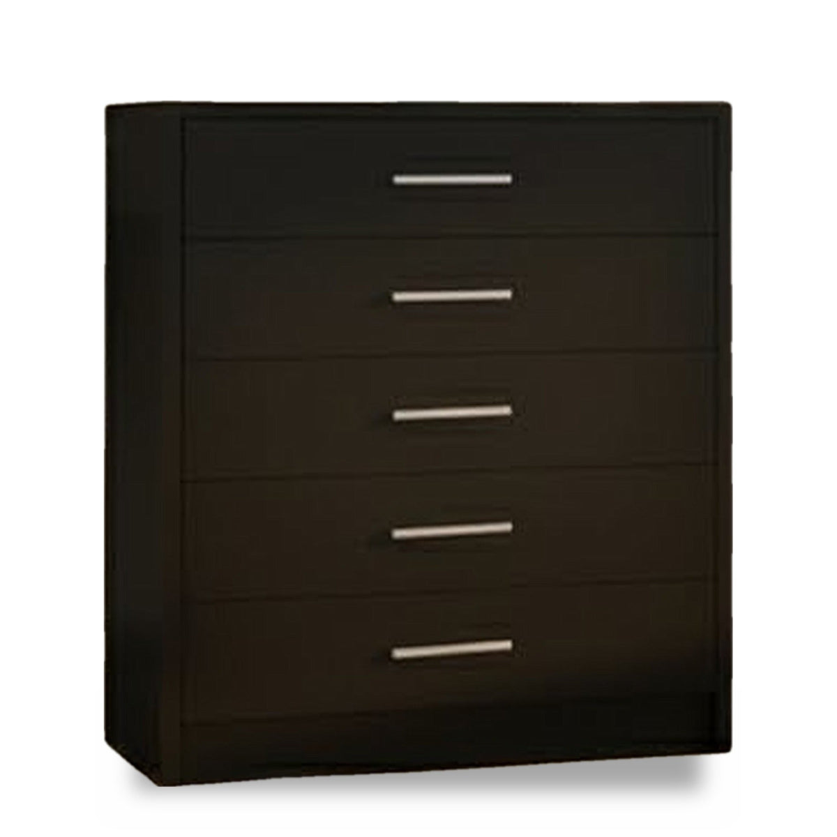Chest of Drawers Black Matte