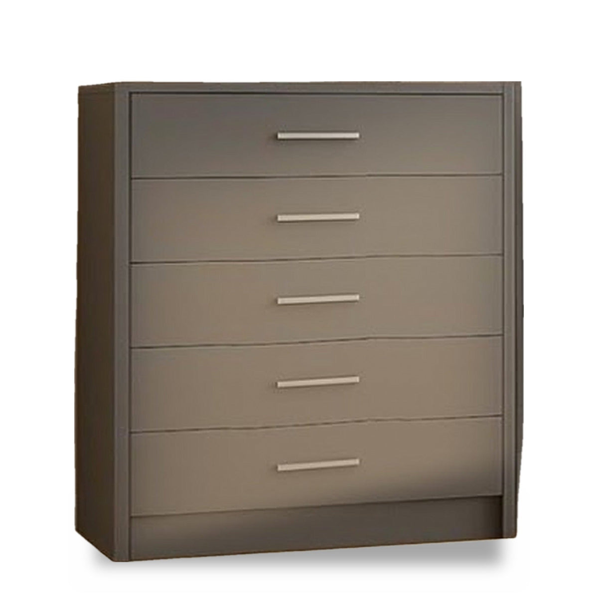 Chest of Drawers Grey Matte
