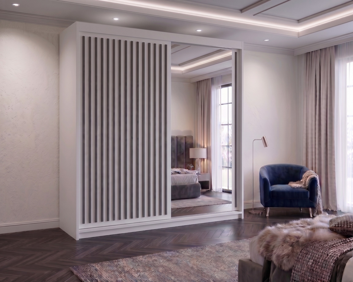 Regal Sliding Wardrobe – Matte Finish