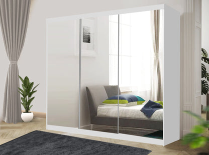 Milan Sliding Wardrobe – Matte Finish